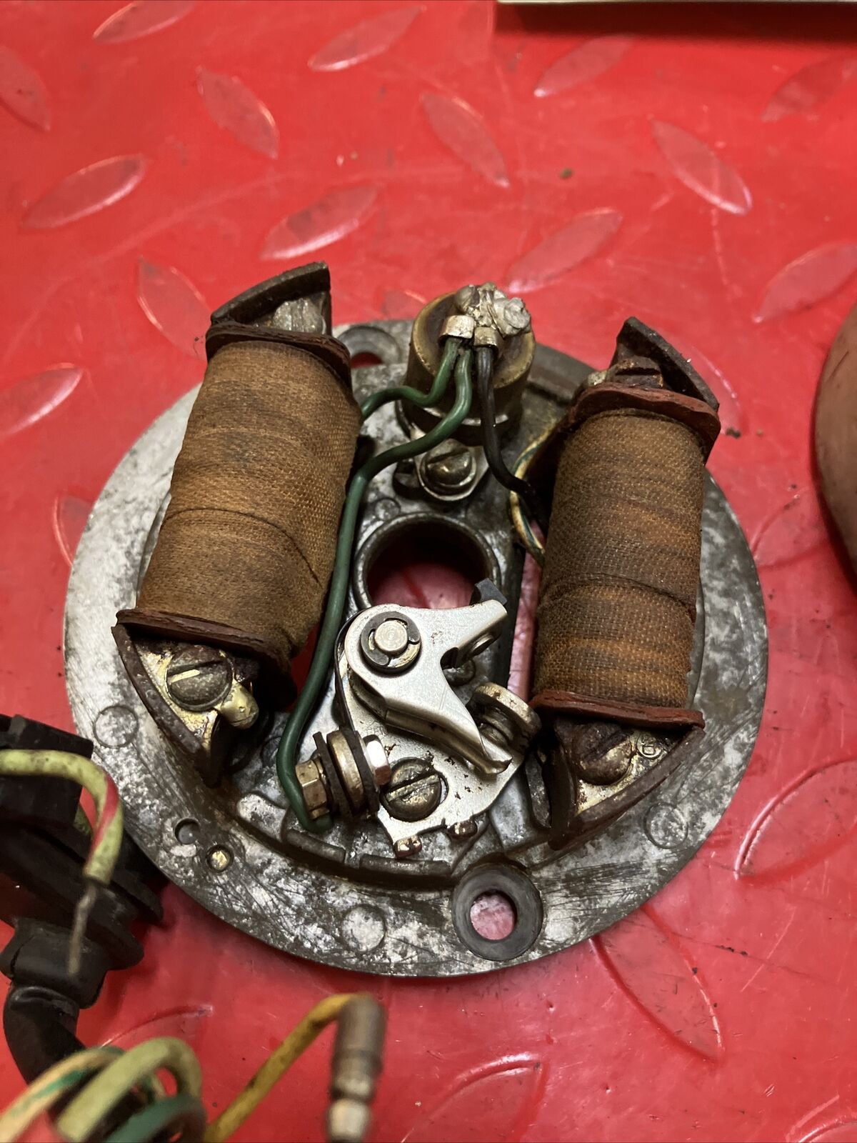 Honda C105 C105T CA105T Trail 55 stator flywheel magneto 31100-001-100