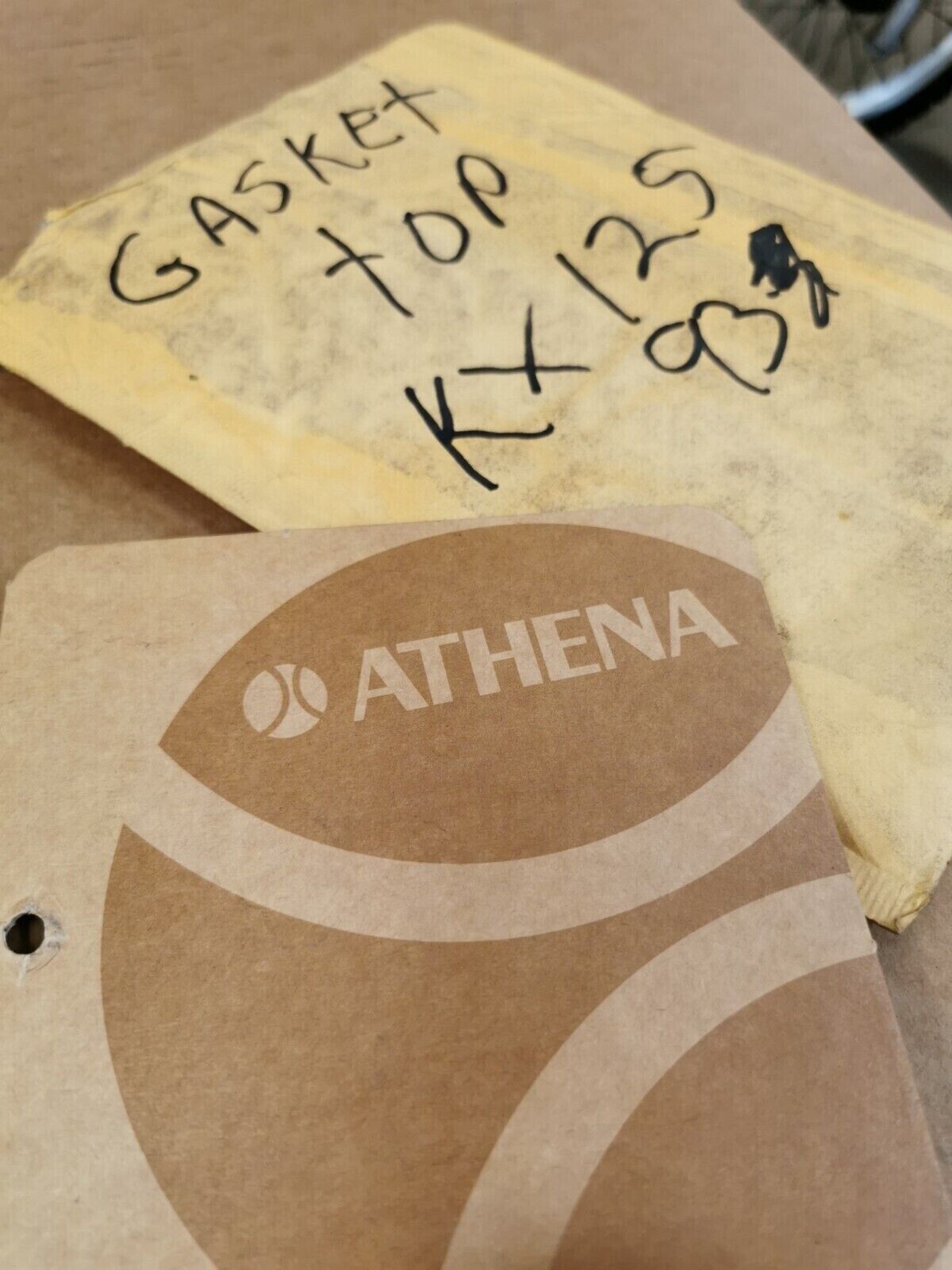 NOS ATHENA KX125 1993 INCOMPLETE TOP END GASKET KIT SET J48