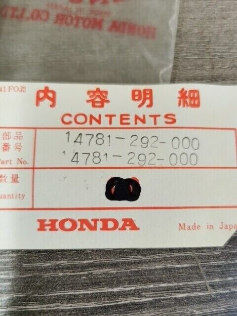 NOS HONDA CB450 1965 - 1970 COTTER VALVE 14781-292-000 H77