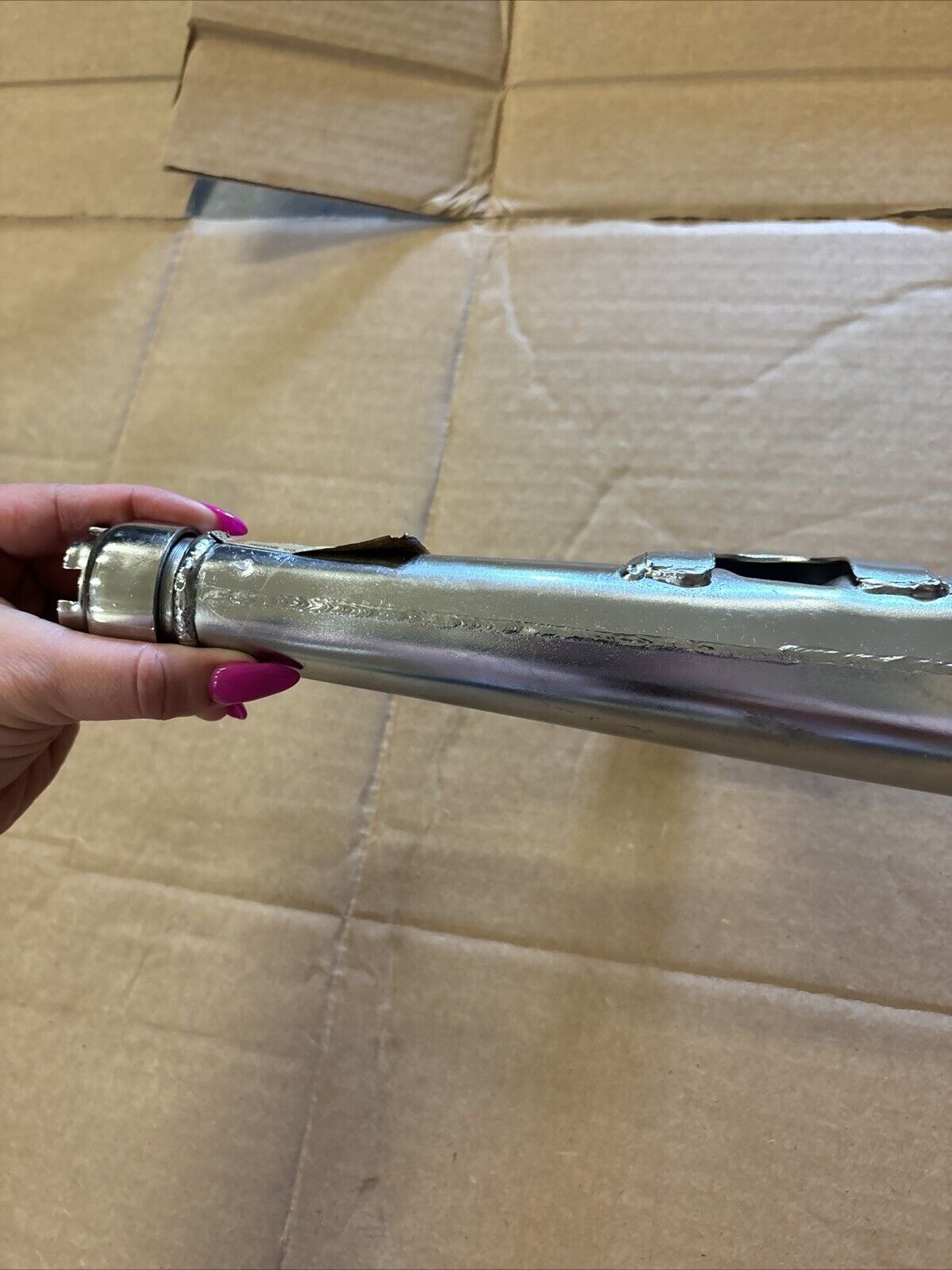 NOS Yamaha 1974 FS1 E F P PD MUFFLER 378-14710-01-00 YB3