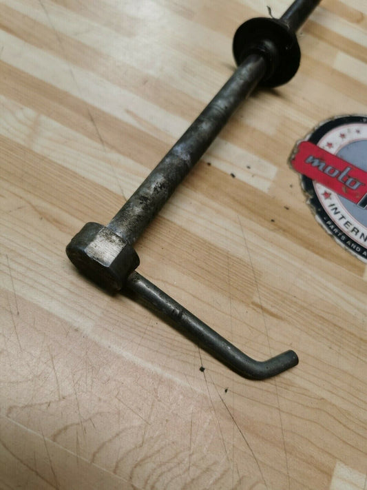 Kawasaki KDX175 1982 front wheel axle bolt 1980 1981