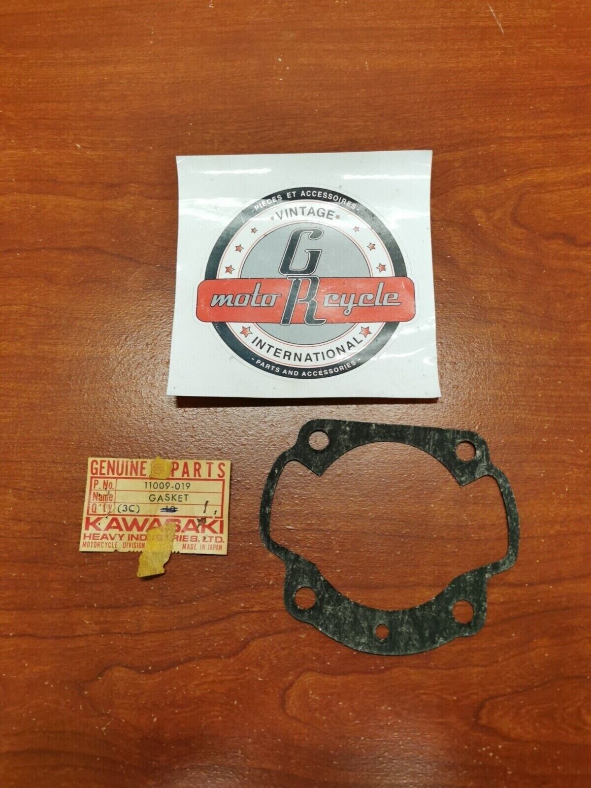 NOS Kawasaki 1969 - 1975 H1 CYLINDER BASE GASKET 11009-019 K36