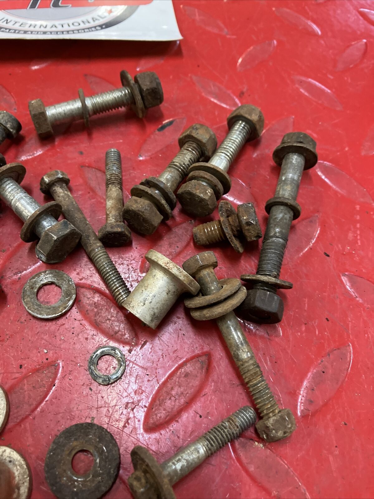 Can-Am Qualifier 250 1977 engine motor frame bolt nut hardware