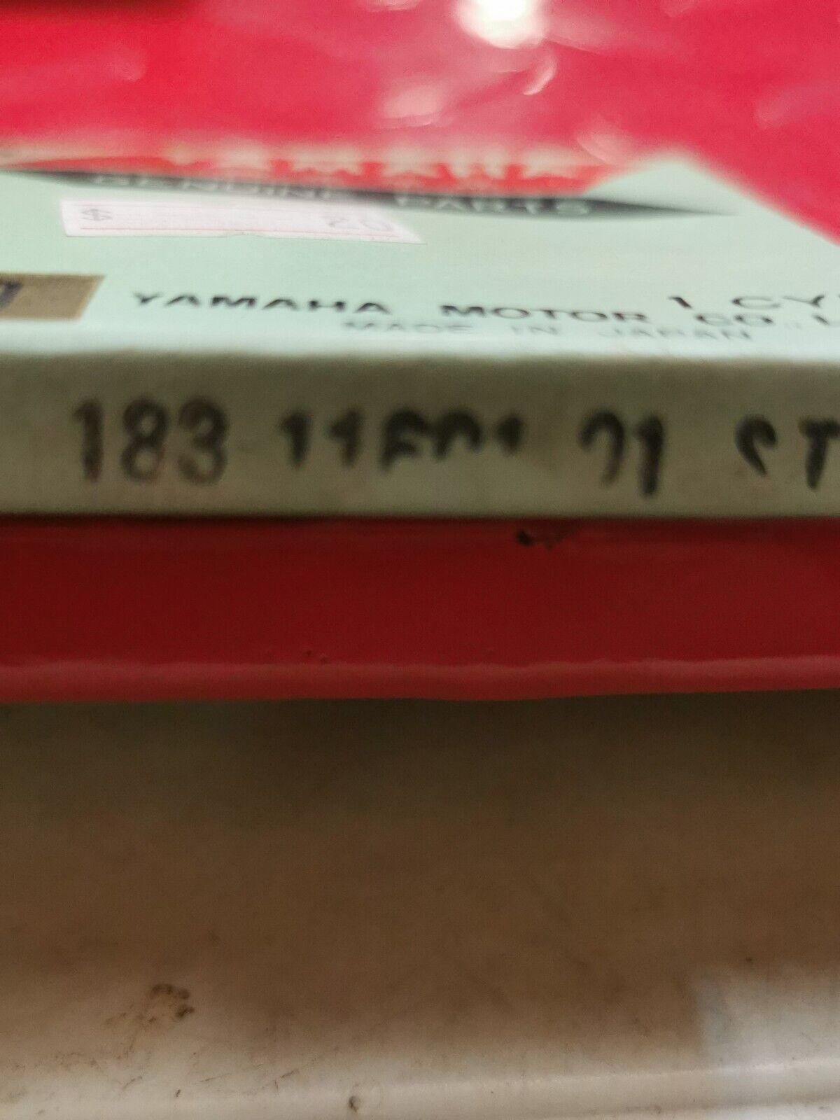 NOS YAMAHA AS2 YAS1 1968 1969 PISTON RING SET STD 183-11601-01-00 Y32