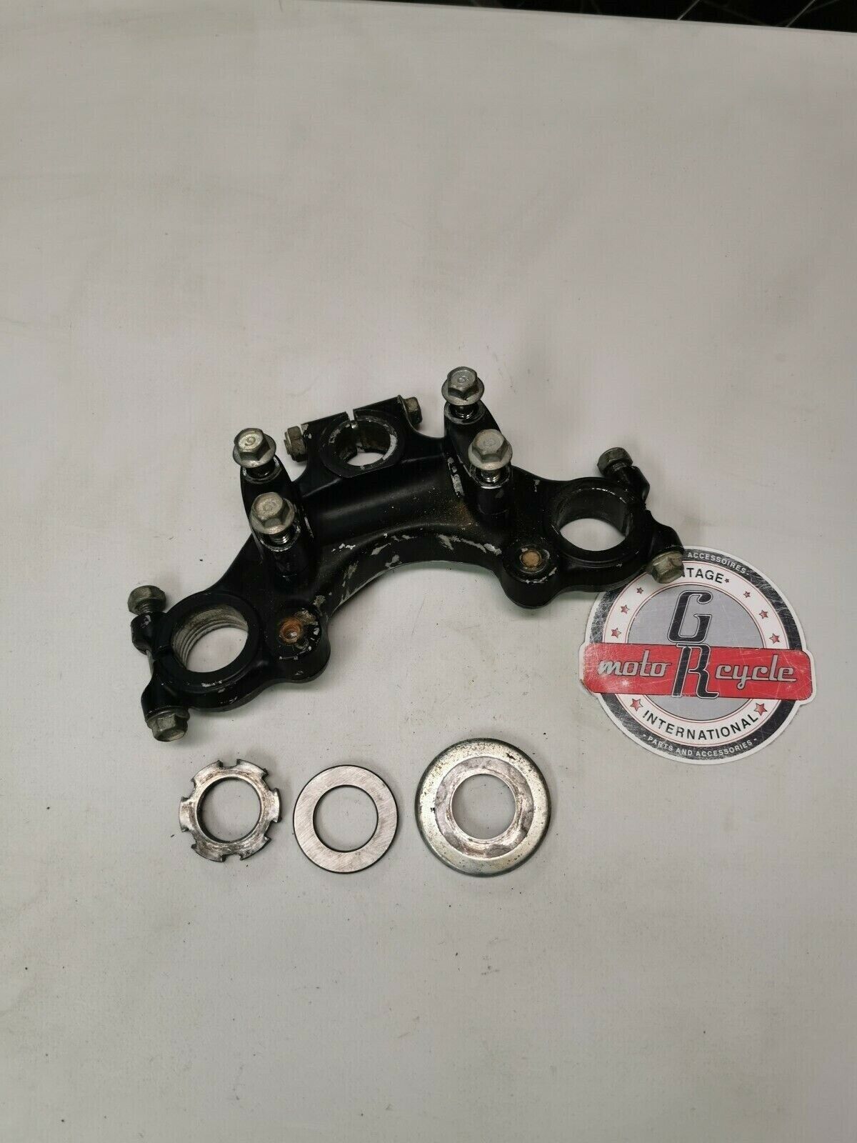 Yamaha DT125 1978 steering sten top crown triple clamp tree DT175