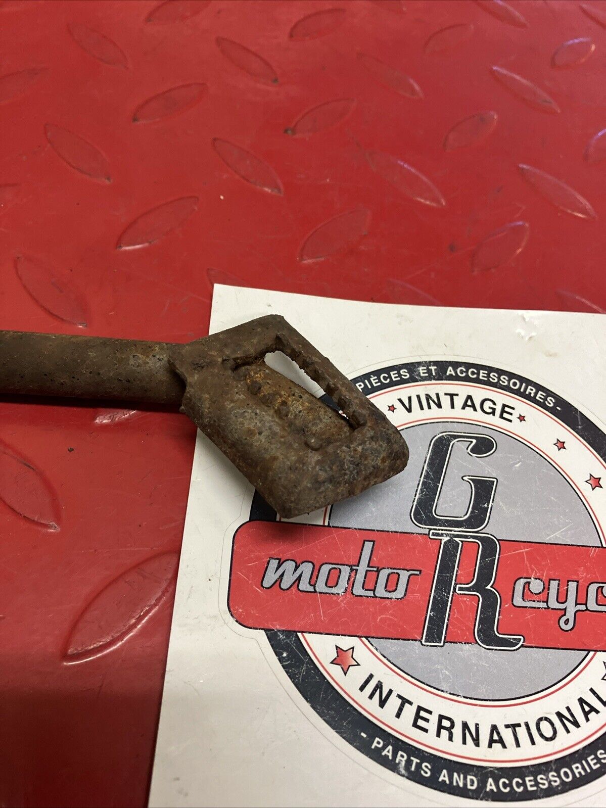 Suzuki RV90 1975 Rear brake pedal arm lever washer spring 1972 - 1977