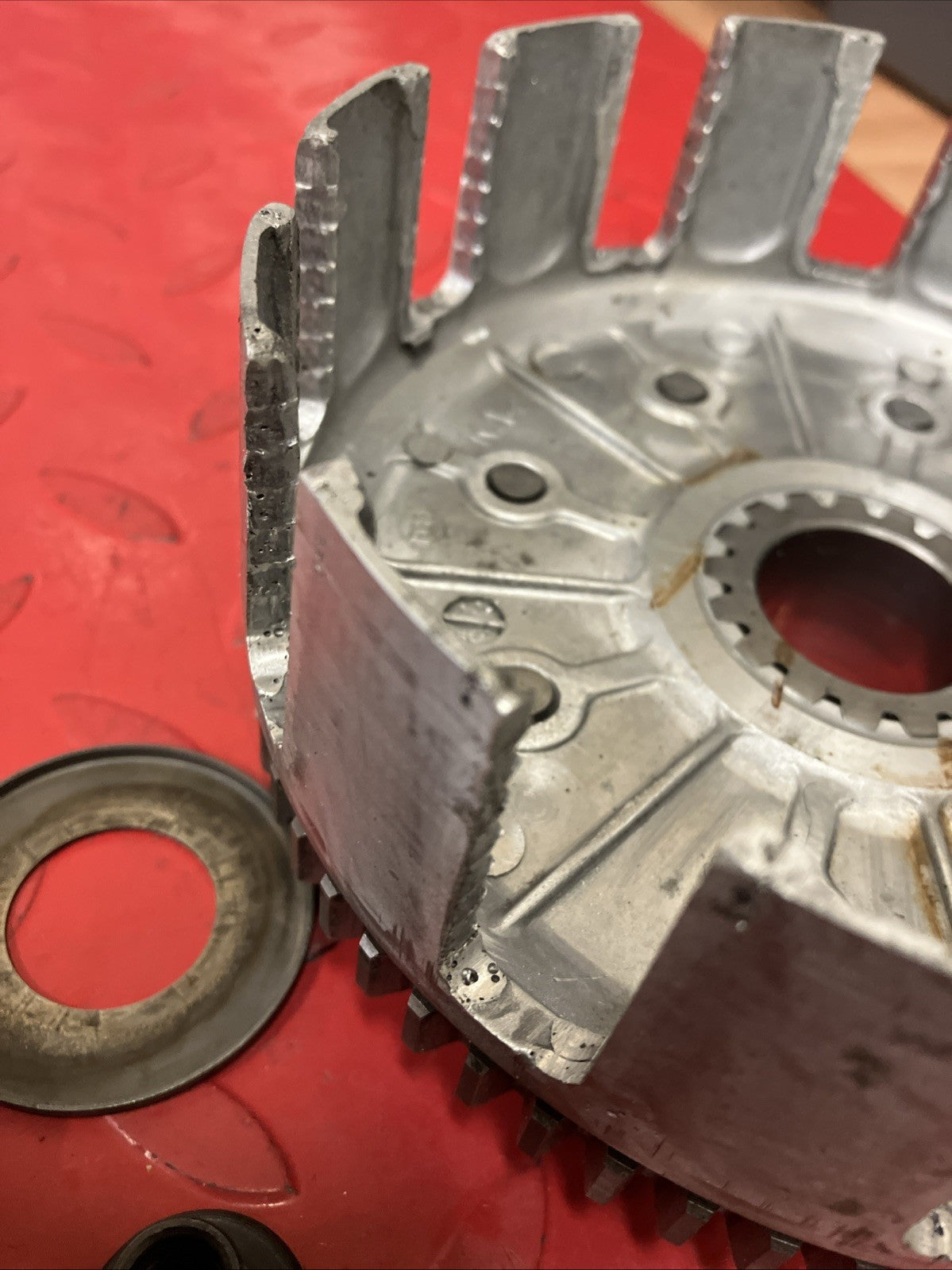 Honda CR250R 1984 Complete clutch assembly basket hub pressure plate