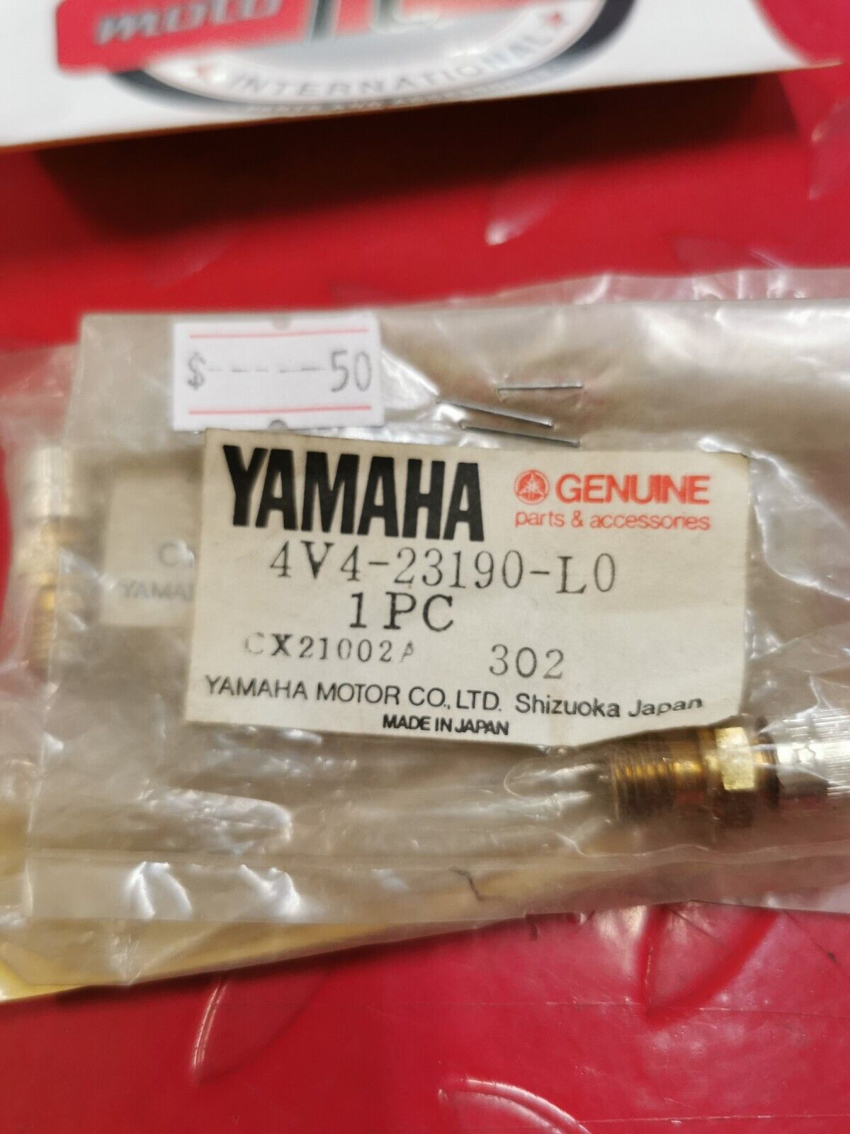 NOS Yamaha IT175 IT250 IT465 XJ1100 XJ750 XJ650 AIR VALVE COMP 4V4-23190-L0 Y25