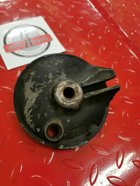 Yamaha IT175 1981 rear brake panel hub drum plate YZ100