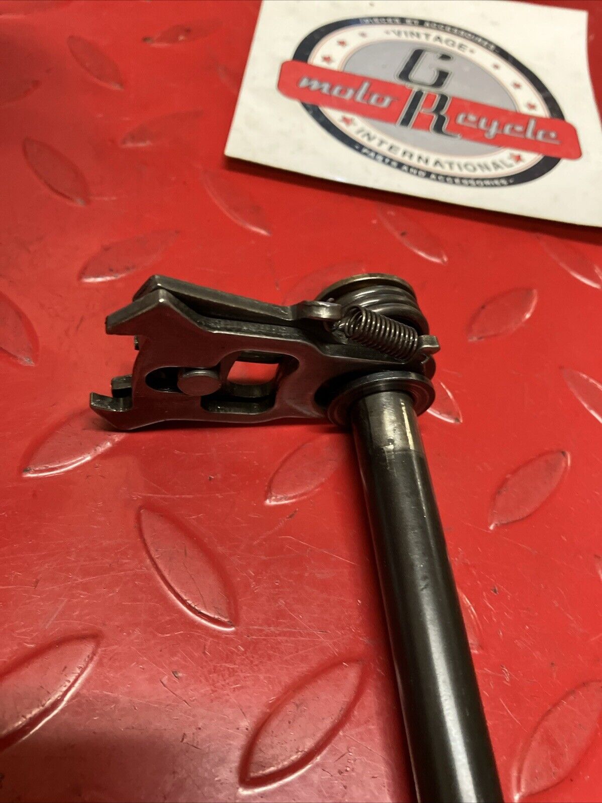 Kawasaki KDX200 1986 Transmission gearshift gear shift shaft spindle 1987