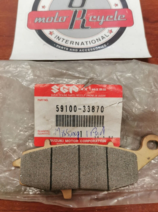 NOS Suzuki 1997 - 2004 VZ800 FRONT BRAKE PAD 59100-33870 S21