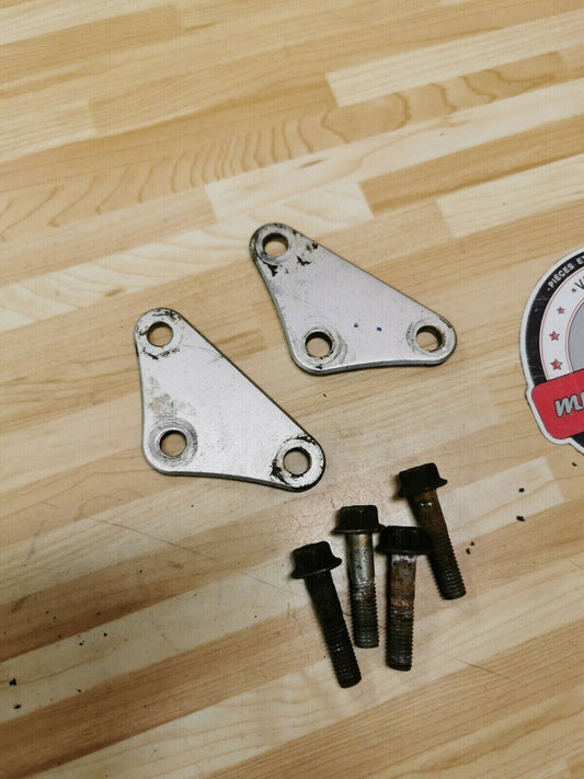 Suzuki RM125 1986 front motor engine mounting plate hanger bracket 1987 1988