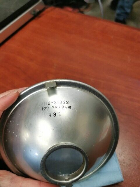 NOS Yamaha YAS1 YAS2 YAS3 RD125 RD200 HEADLIGHT LENS 237-84320-00-00 Y125