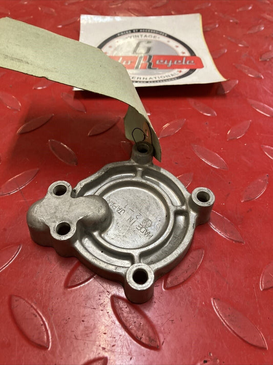 Kawasaki KZ400 KZ440 oil strainer cover U1