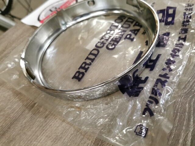 NOS BRIDGESTONE HEADLIGHT RIM 6" 1143 B1