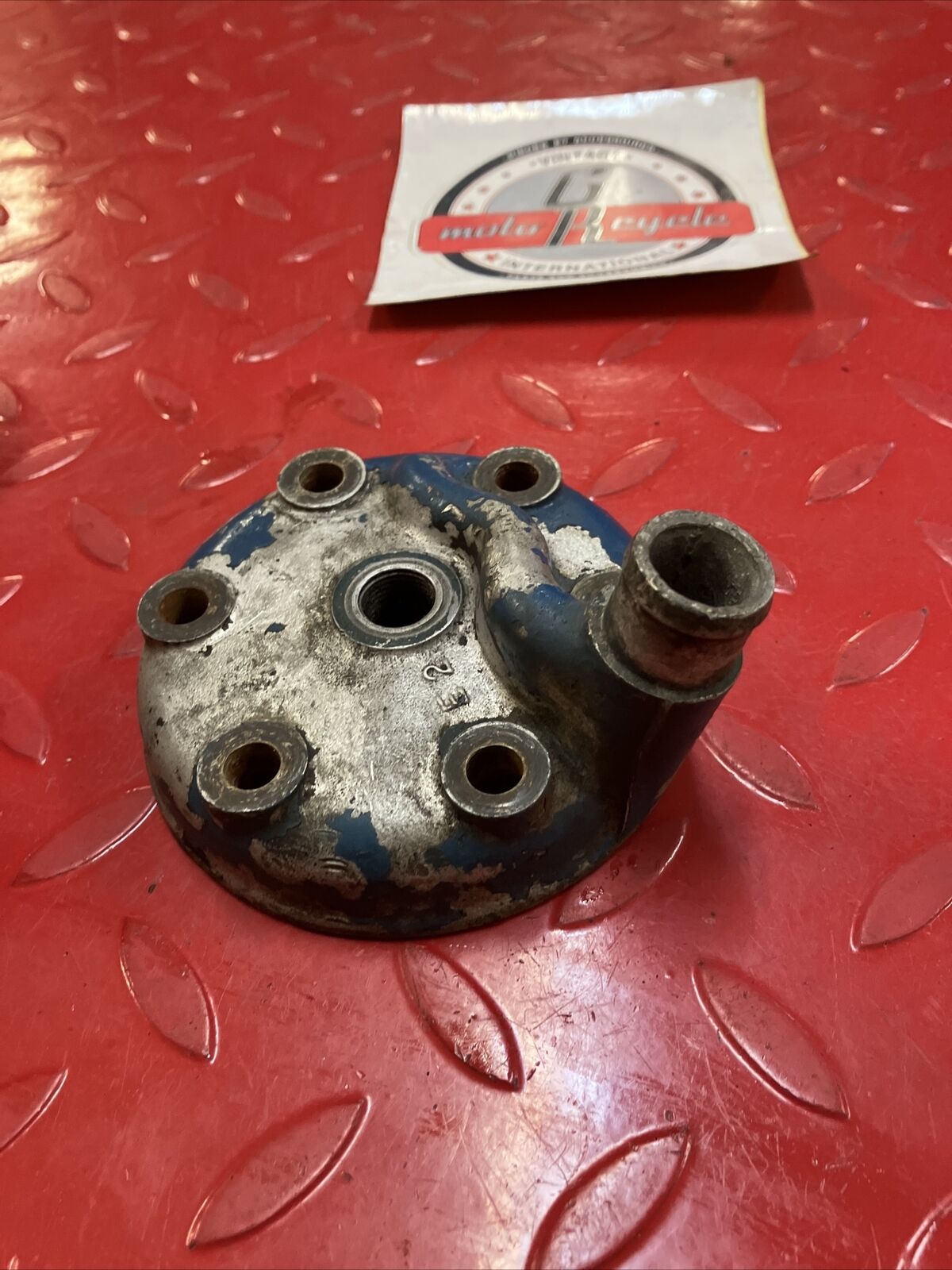 Suzuki RM125 1982 cylinder head jug barrel cover 1983 2