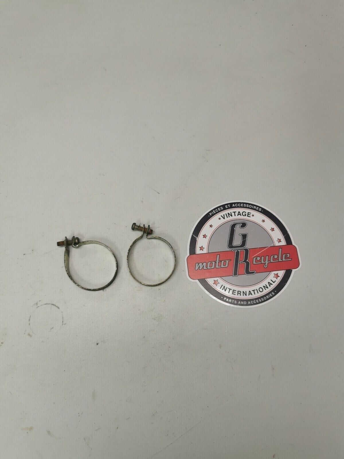 Honda XR200R 1984 front forks boots cover gaitors band clamp holder
