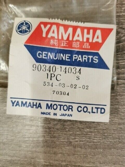 NOS YAMAHA DT1B DT1C YFZ350F XS400D RD350A R5B DT400D BOLT 90340-14034-00 Y169