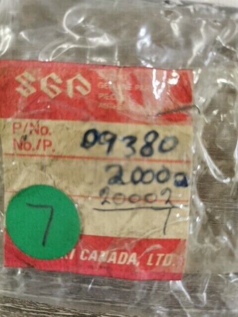 NOS SUZUKI DR100 DR125 DR250 PE175 RM80 SP100 SP125 DUST SEAL 09380-20002 S56