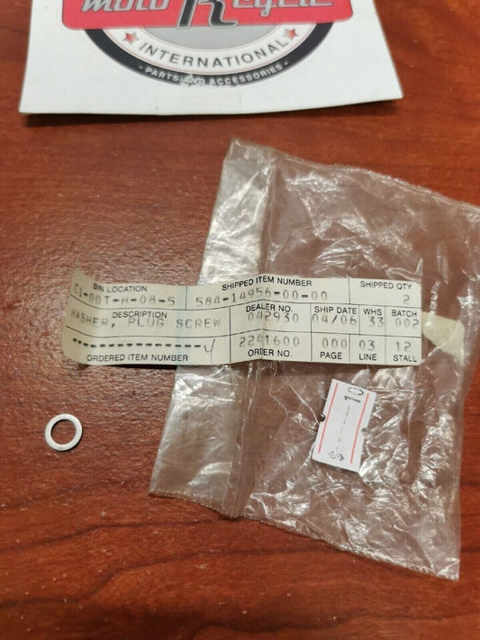 NEW NOS Yamaha CARBURETOR WASHER 584-14956-00-00 Y70