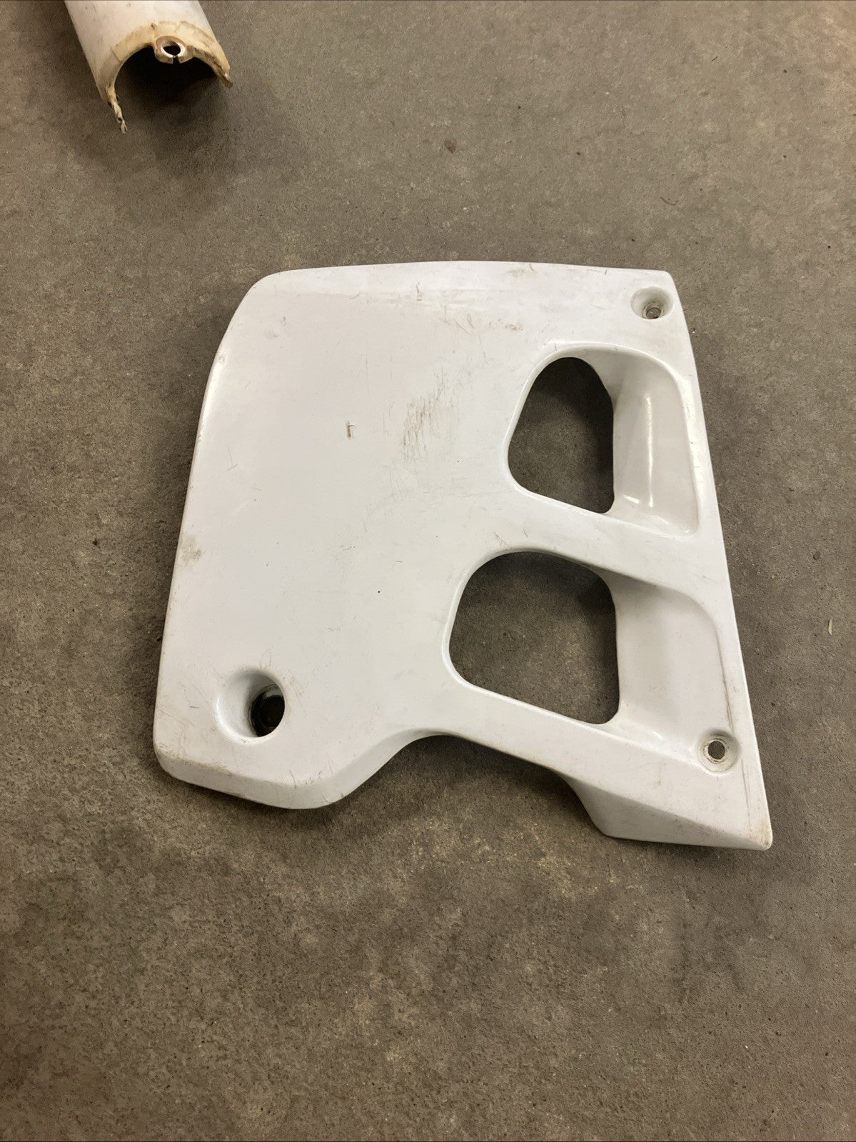 Honda CR250R 1991 1990 OEM Fender side cover number plate shroud KIT CR125R 1992