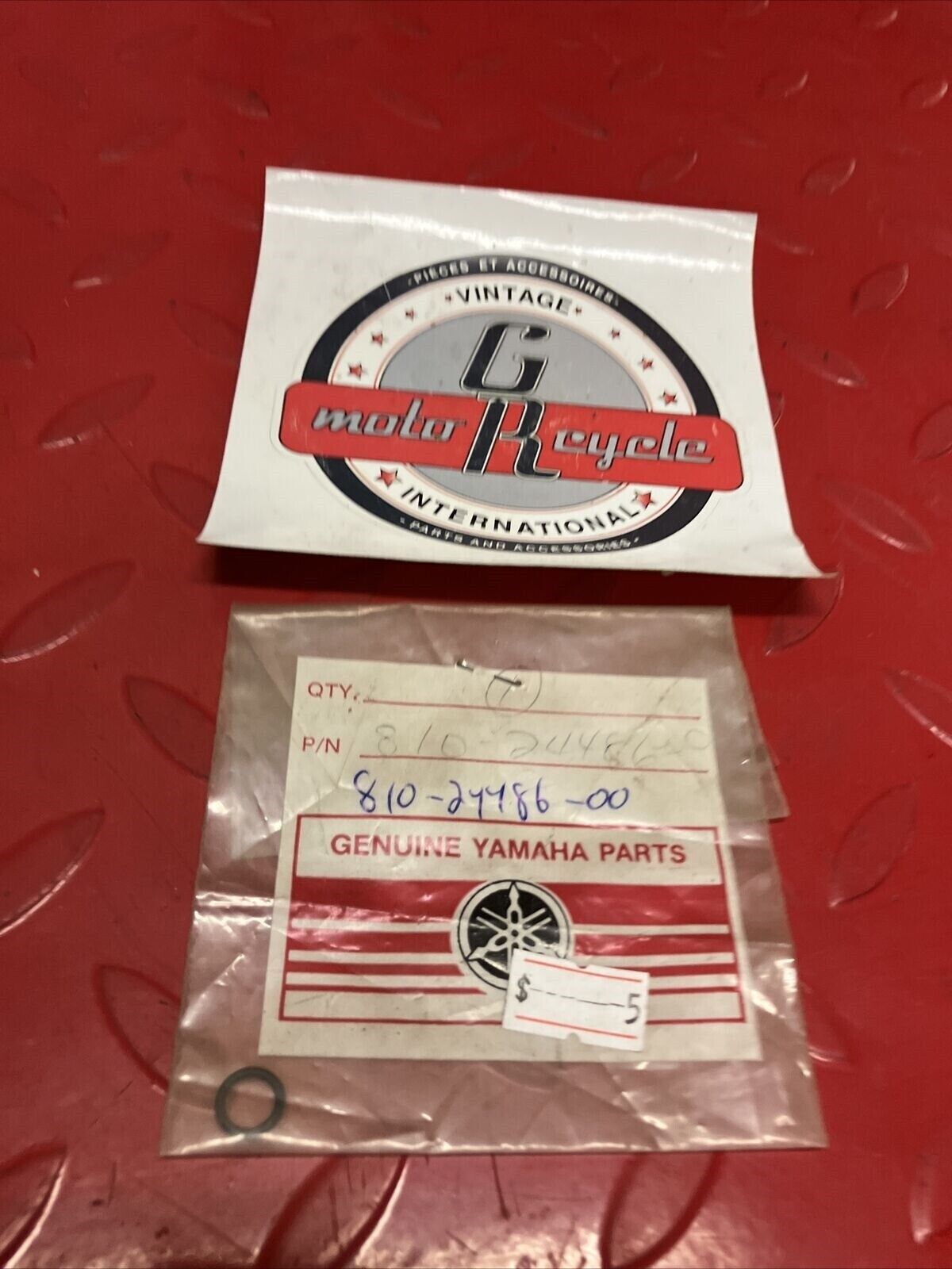 NOS YAMAHA CARBURETOR O-RING 810-24486-00-00 Y66