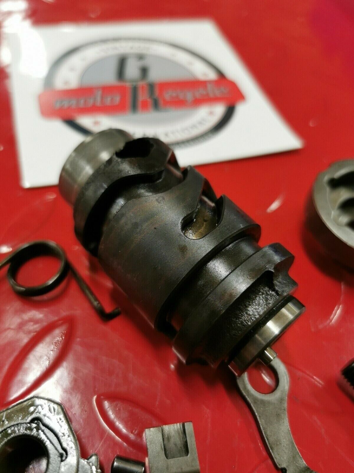 Suzuki RM250 1990 gear shift gearshift mechanism cam drum RMX250 25310-28C20 .