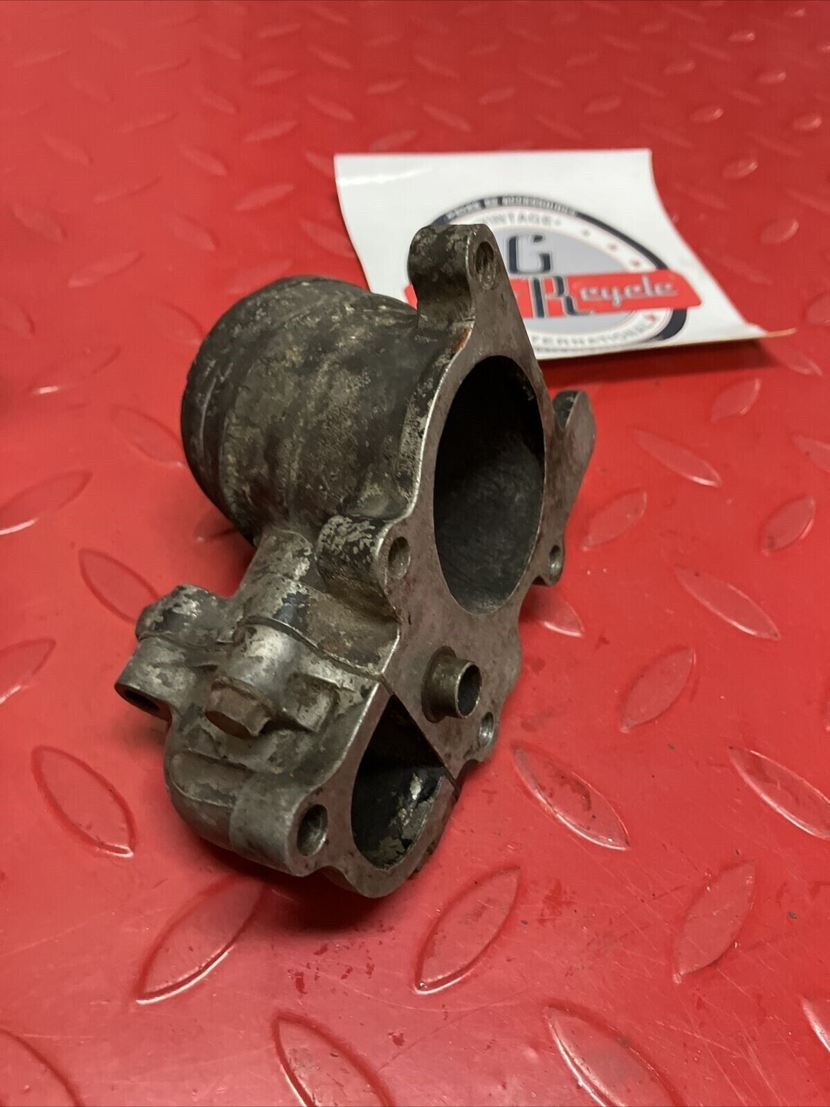 Honda CR250R 1984 exhaust manifold atac butterfly valve governor 2