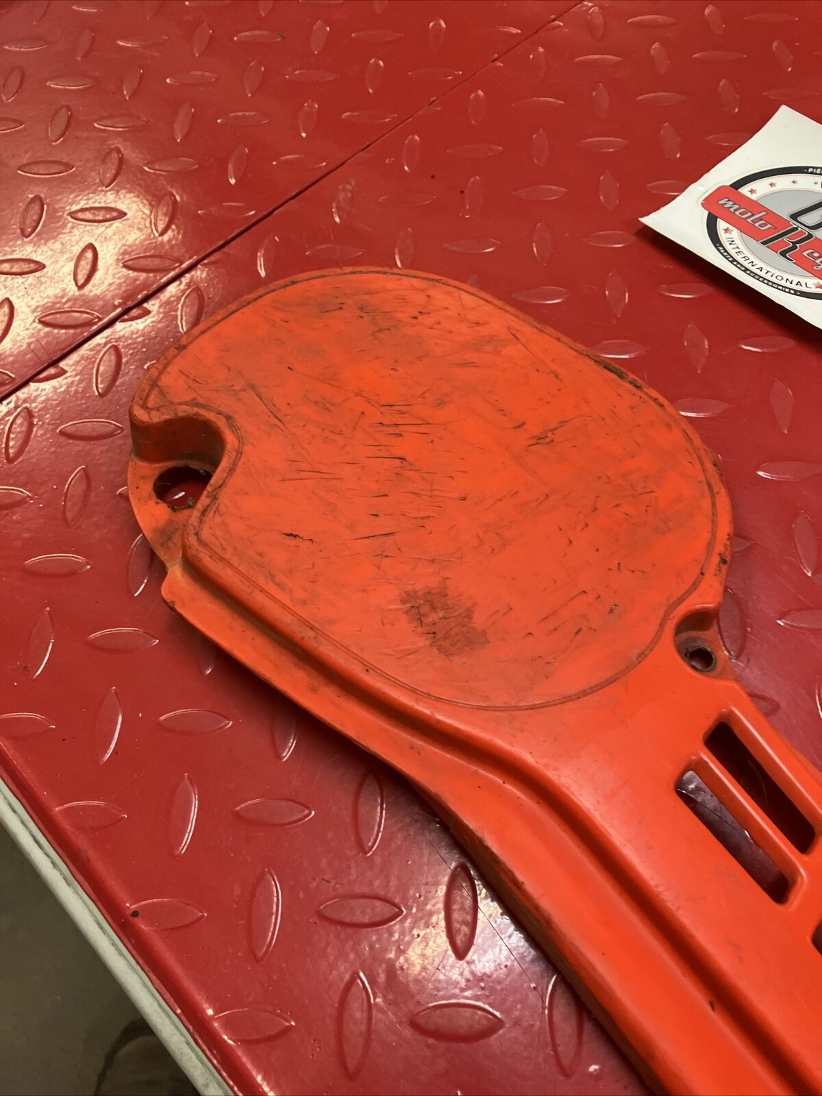Honda CR80R 1984 left side cover panel