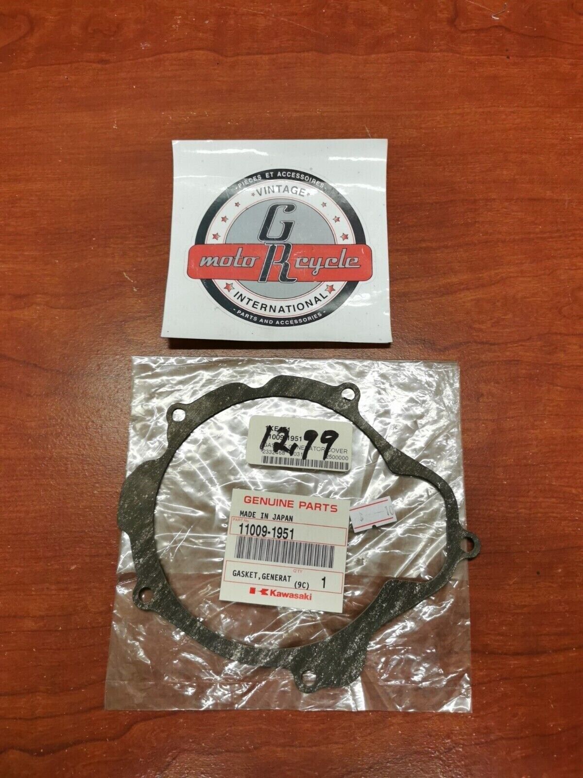 NOS Kawasaki 1992 1993 KX250 GENERATOR COVER GASKET 11009-1951 K36