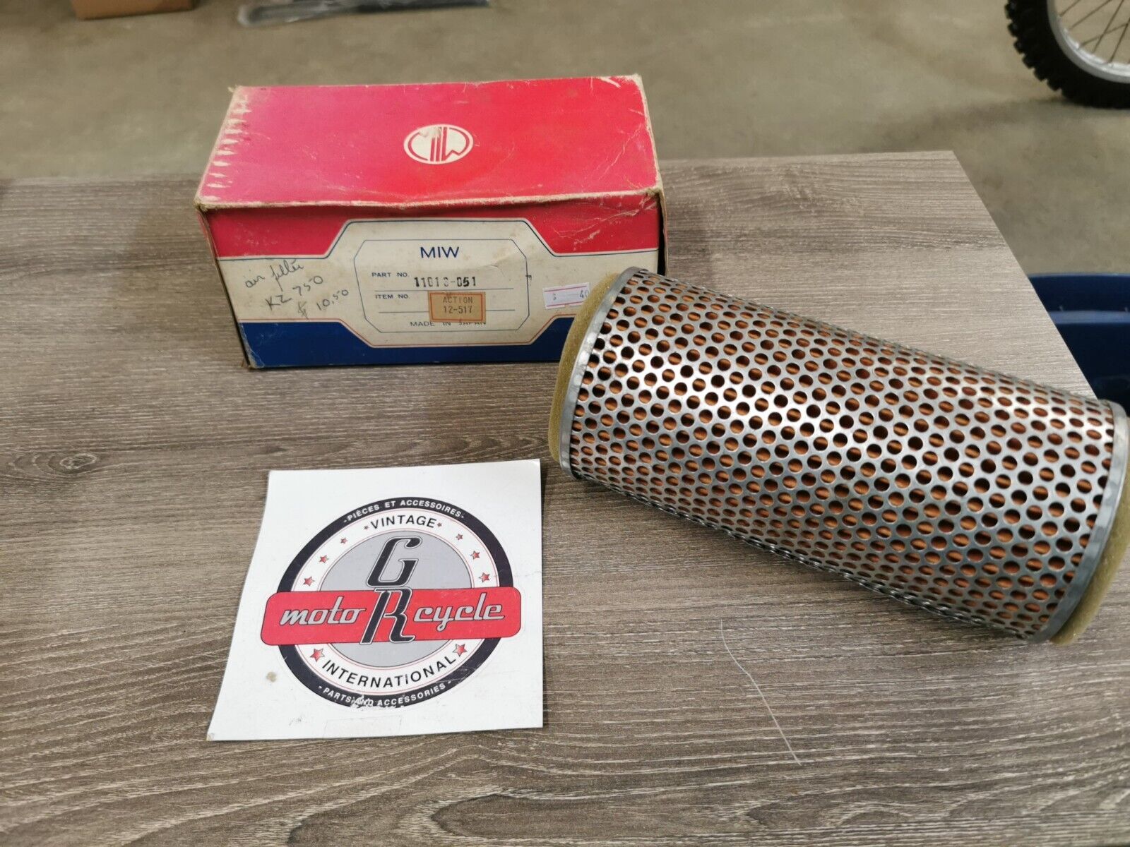 NOS MEIWA KZ750 1976 - 1980 AIR FILTER 11013-051 J26