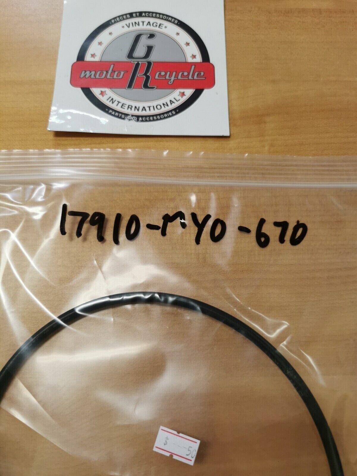 NOS HONDA VT600CD VT600AC 1991 - 1994 THROTTLE CABLE 17910-MY0-670 H29