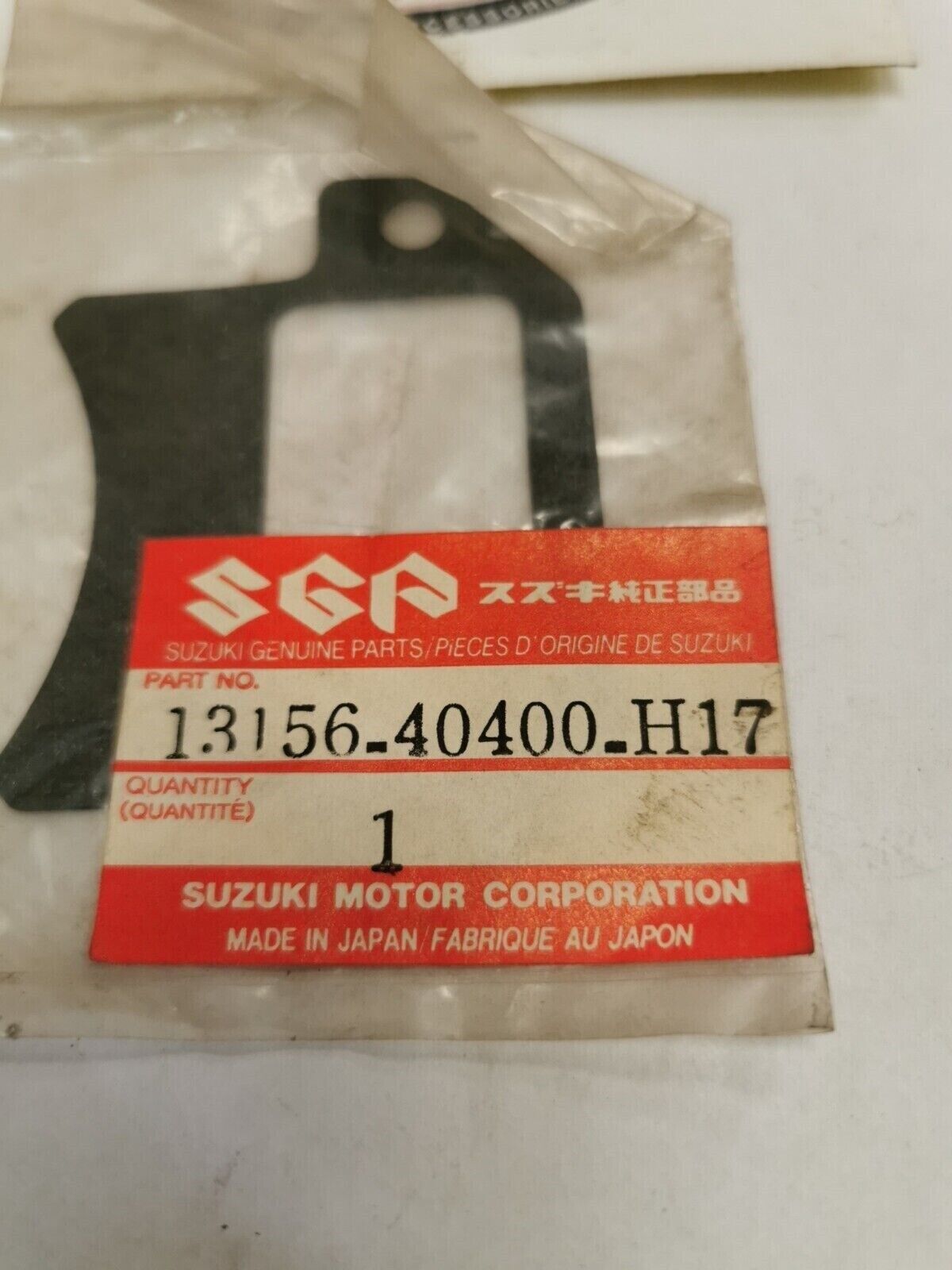 NOS SUZUKI RM250 RM400 1979 - 1980 REED VALVE GASKET 13156-40400-H17 S26