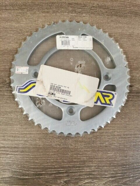 NOS SUNSTAR RM80 RM85L YZ80 YZ85 Steel Rear Sprocket 49T 2-242949 J59