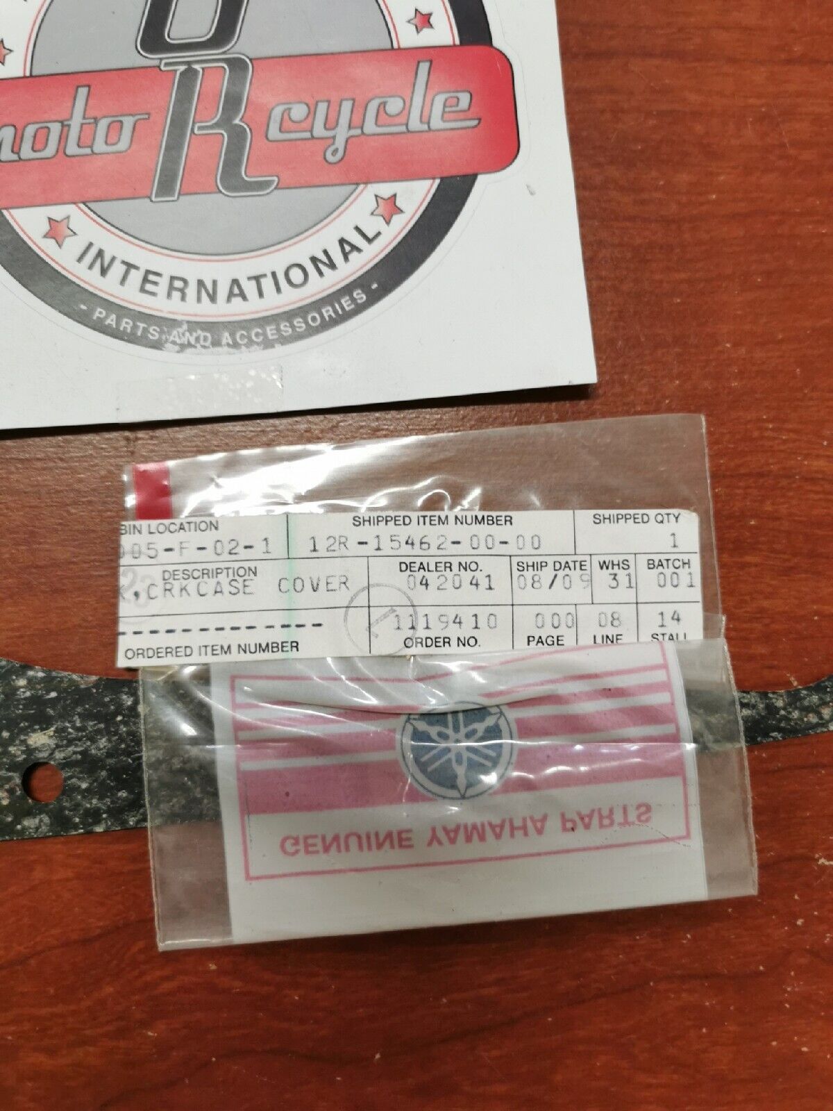 NOS Yamaha 1982 1983 XS400 CLUTCH COVER GASKET 12R-15462-10-00 Y80
