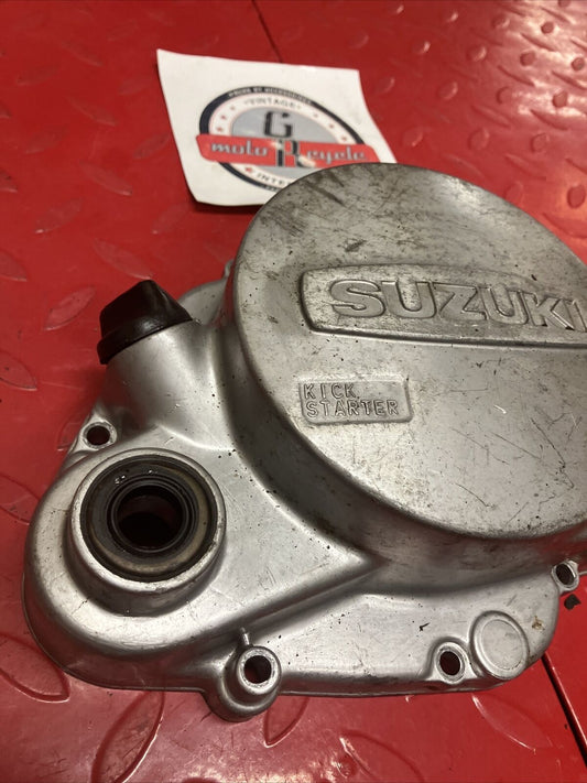 Suzuki RV125 1975 right crankcase clutch cover