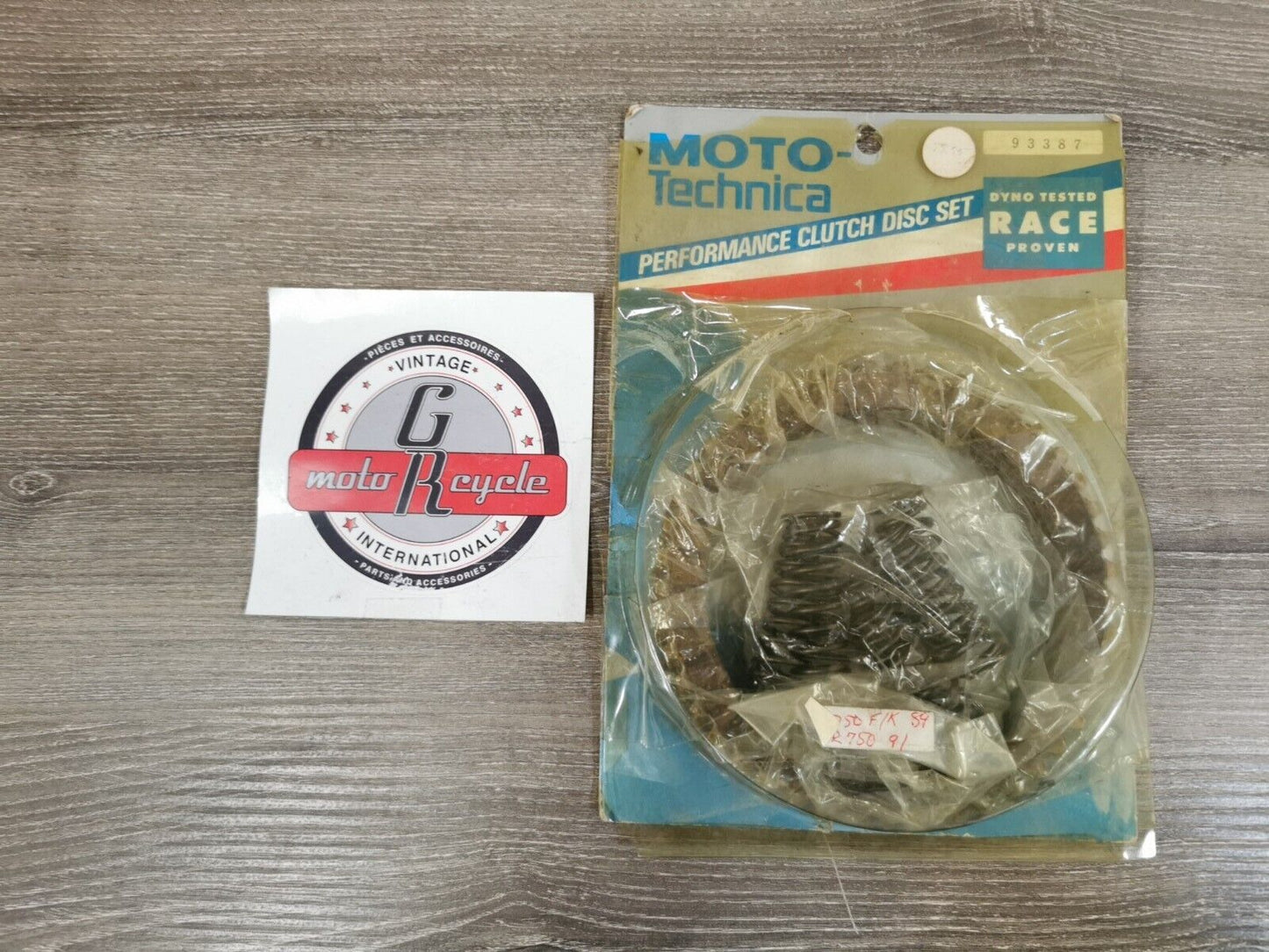NOS MOTO-TECHNICA GSXR750J GSX750 1988 -1991 CLUTCH DISC SPRING SET 93387 J25