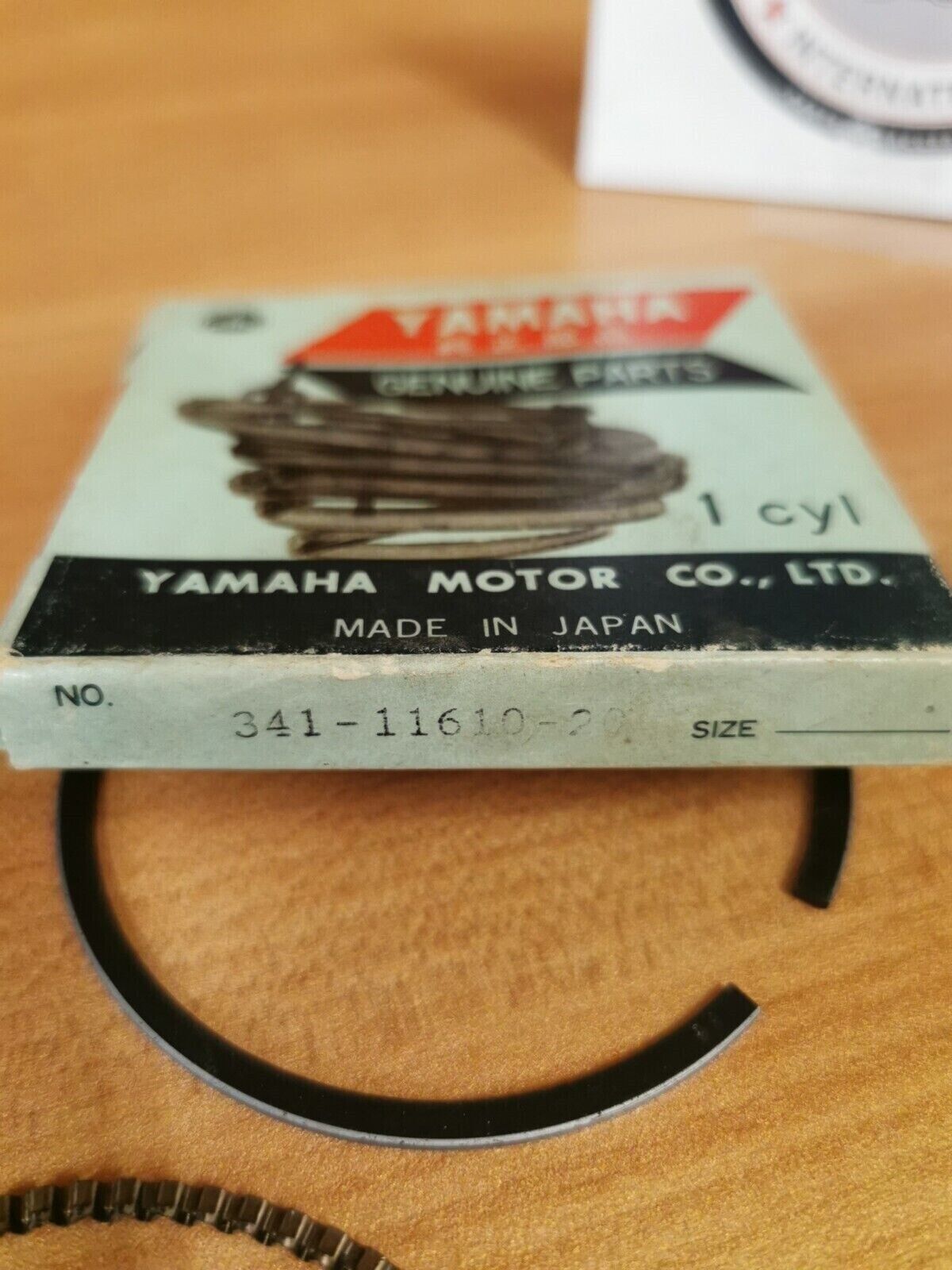 NOS YAMAHA TX750 1973 - 1974 PISTON RING SET 1ST 341-11610-11-00 Y48
