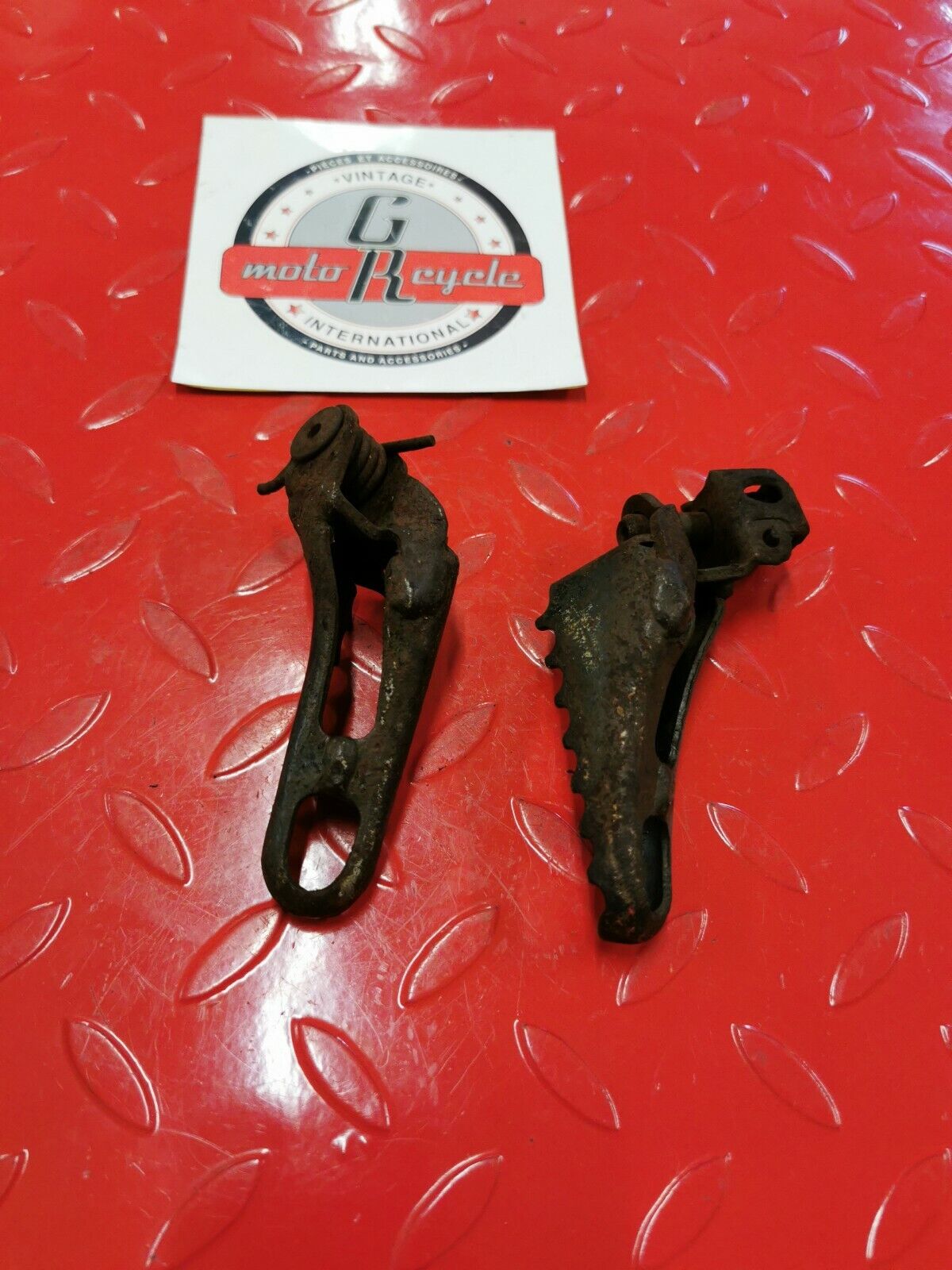 Honda CR80R 1993 footpegs foorests foot peg rest step left right 50612-GS2-000