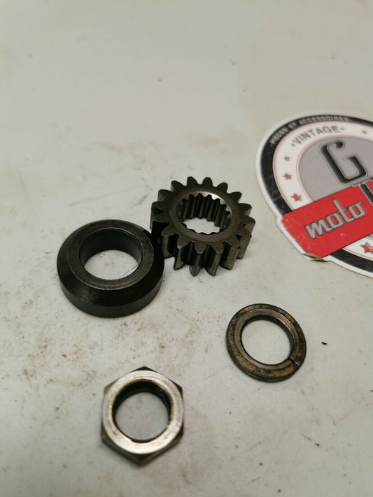 Honda XR100 1984 primary drive gear nut washer