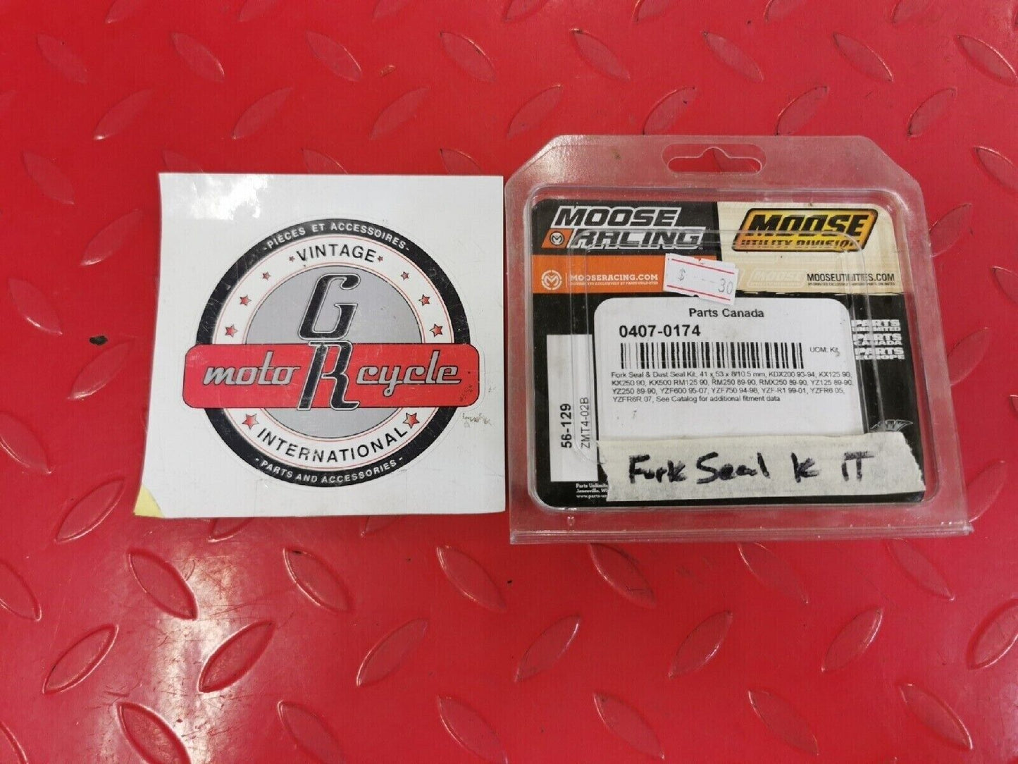 NOS MOOSE RACING XVS650 XVS95 VT750 VT1100 Fork Dust Seal Kit 56-129 J13