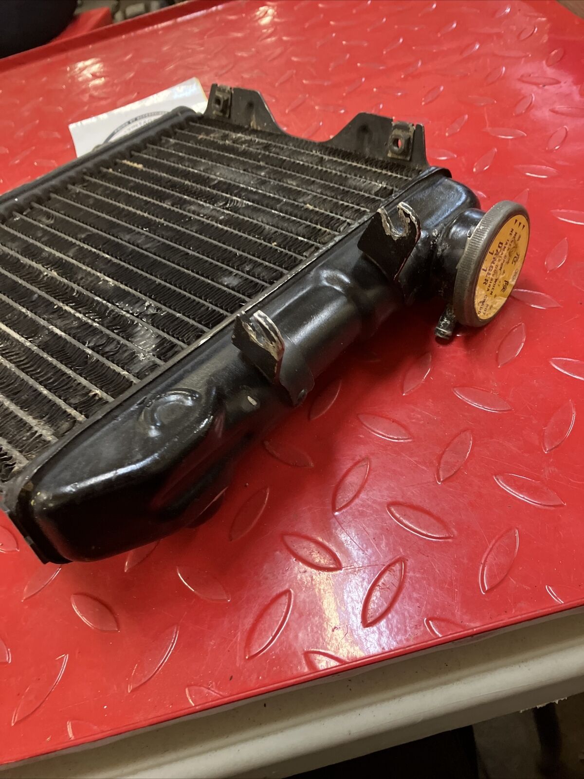 Suzuki RM125 1982 radiator rad