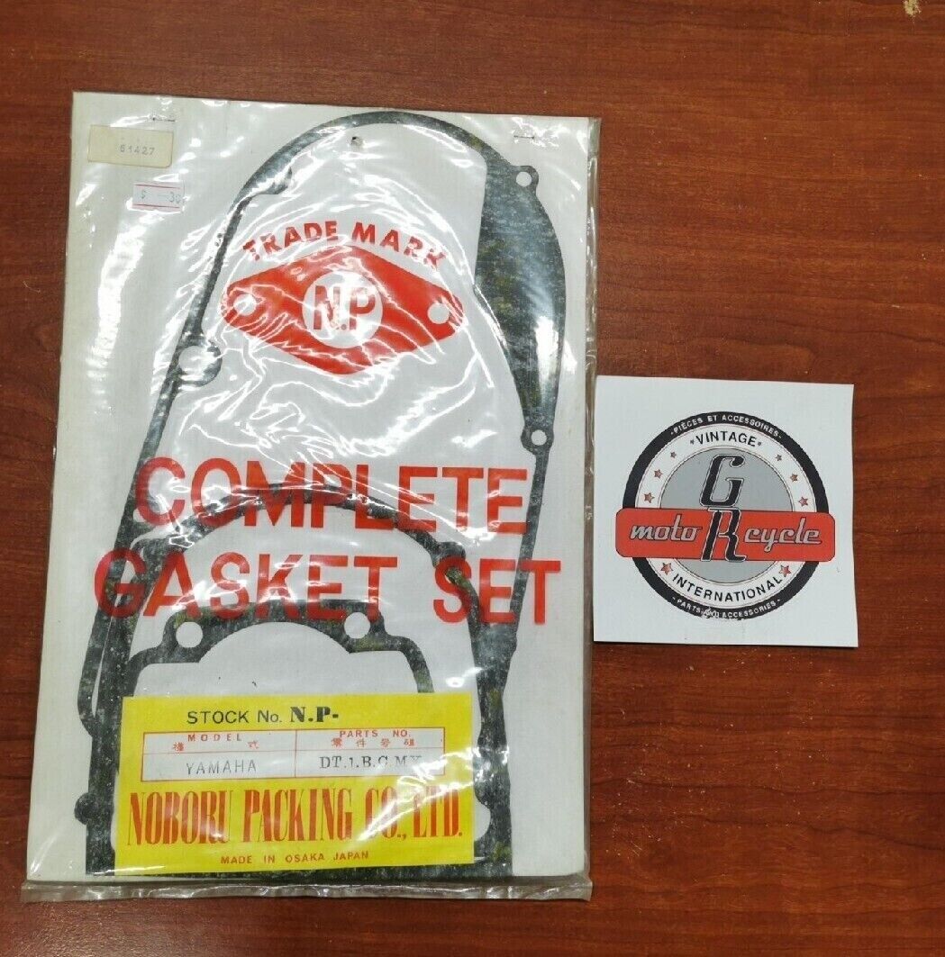 NOS Yamaha DT1 B C MX COMPLETE GASKET KIT Y79