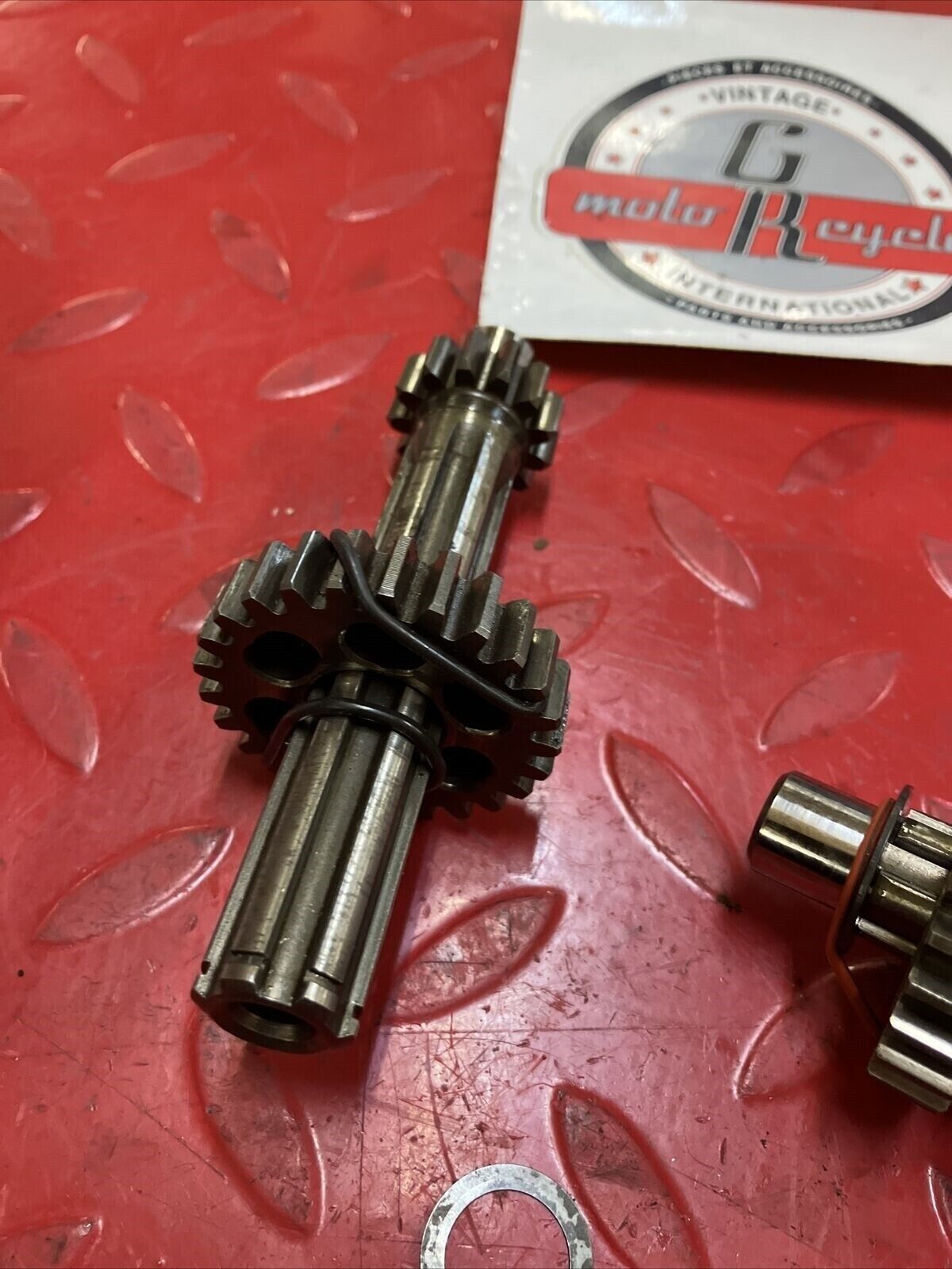 Honda C105 C105T CA105T Trail 55 transmission mainshaft countershaft gear