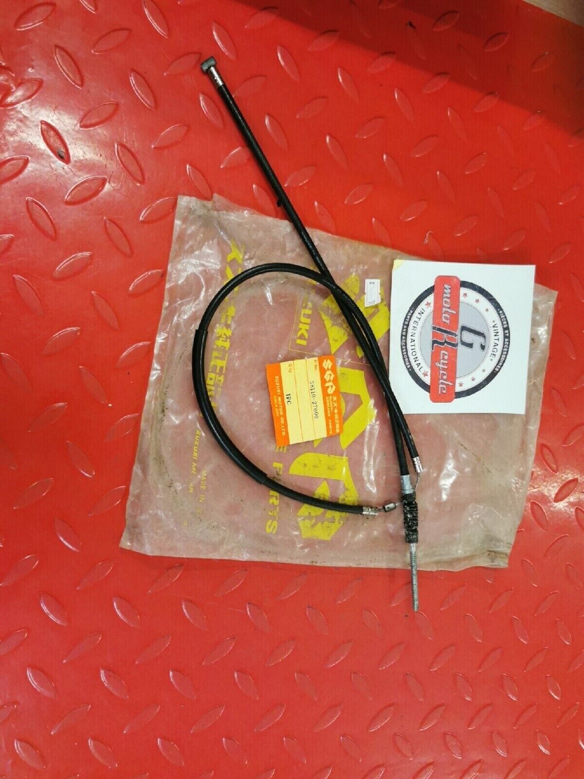 NEW NOS SUZUKI MT50 1973 CABLE FRONT BRAKE 58110-27000 S13