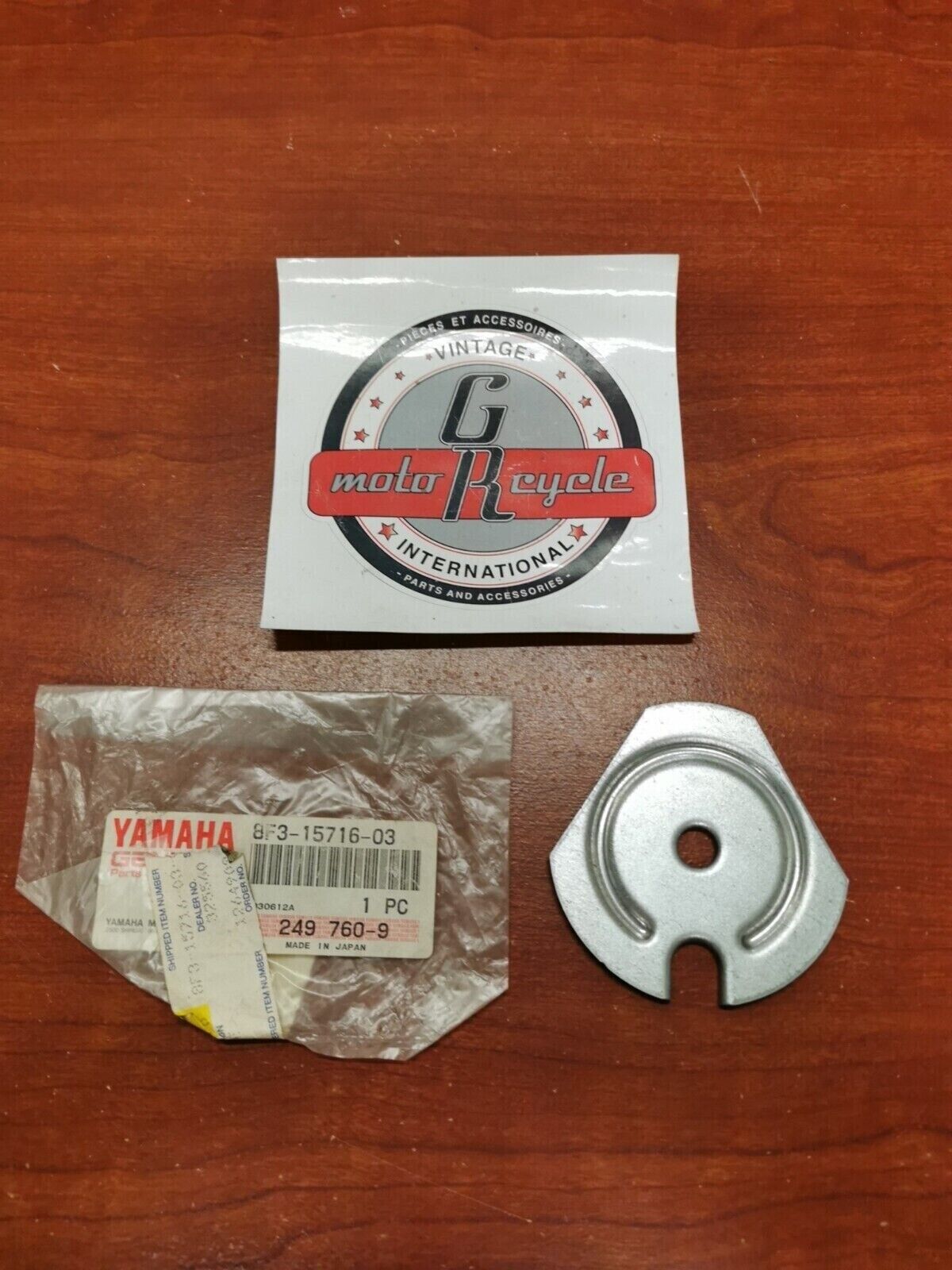 NEW NOS Yamaha BR250 VT500 PZ500 PZ480 VK540 DRIVE PLATE 8F3-15716-03-00 Y99
