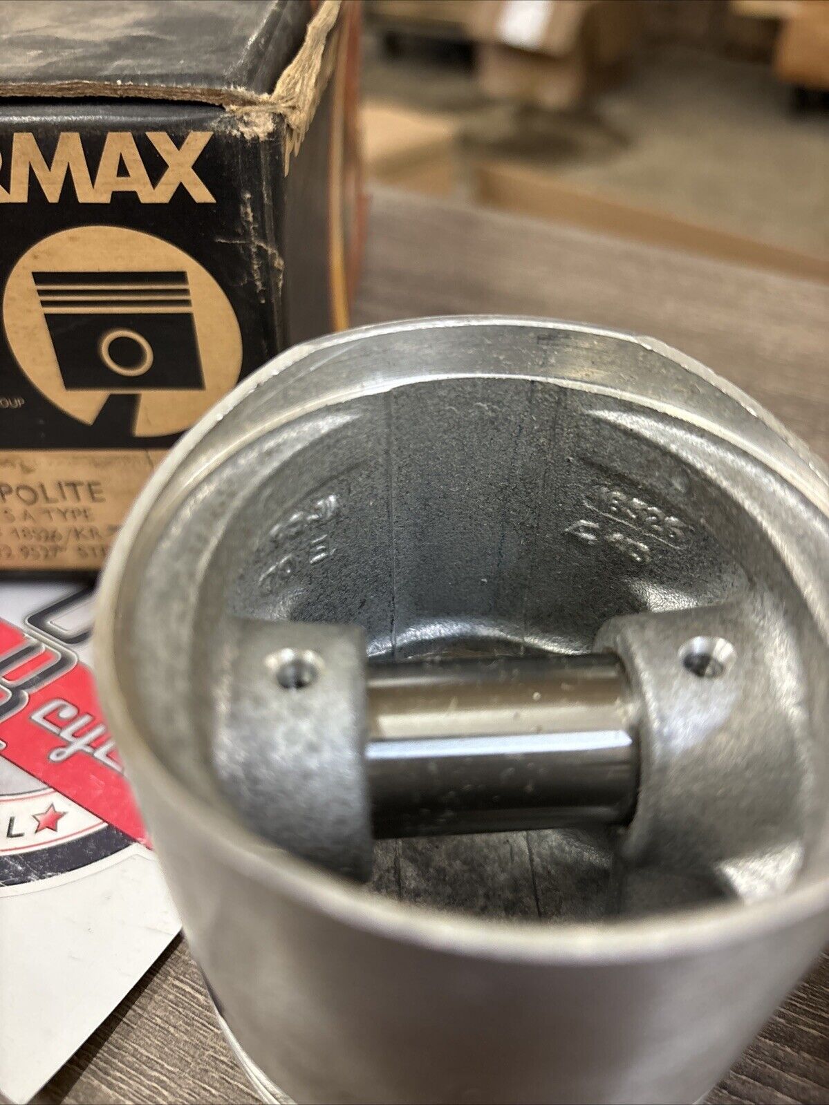 NOS HEPOLITE 650CC BSA PISTON SET STD 75MM POWERMAX 18526 J62
