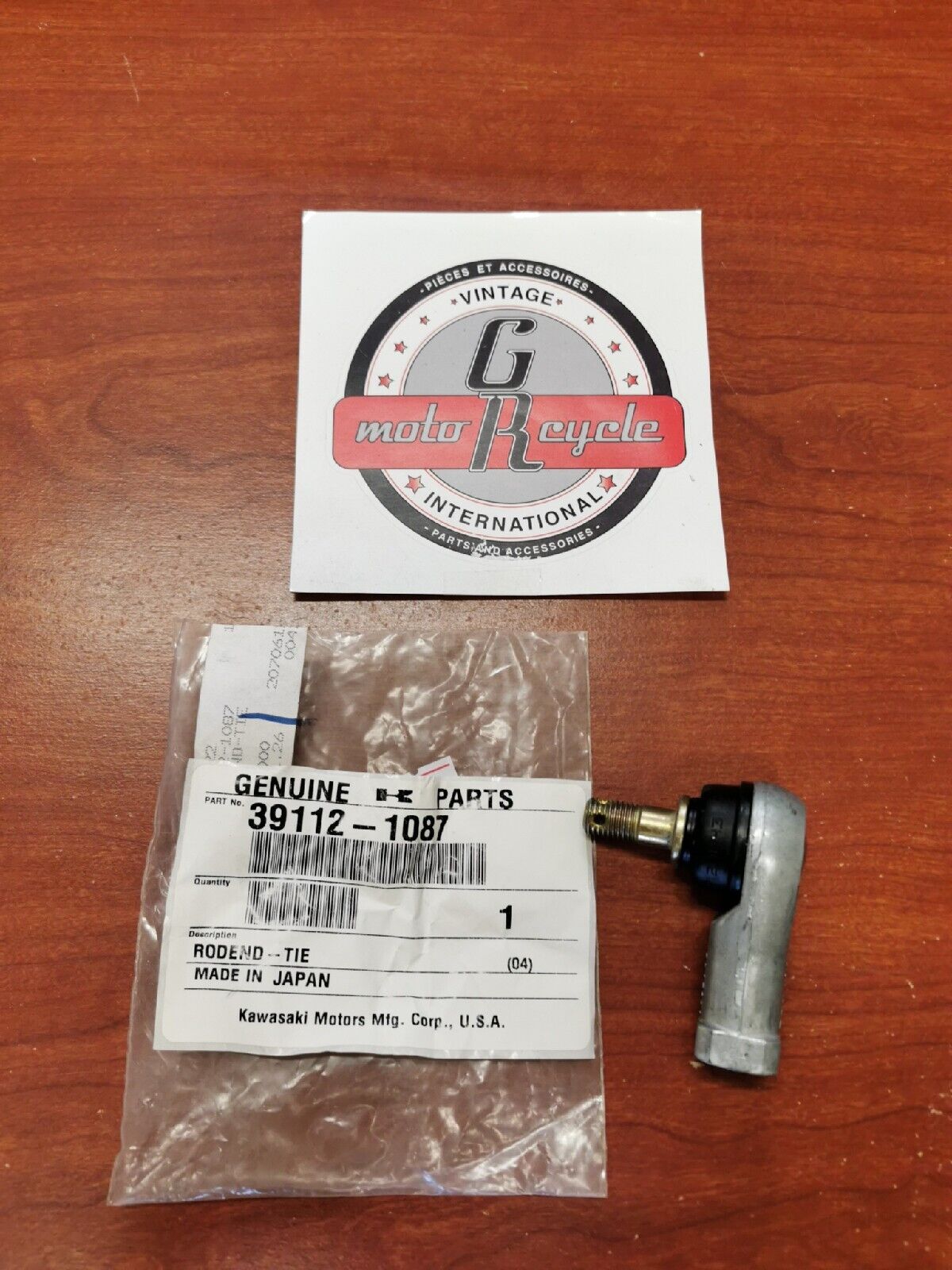 NOS Kawasaki 2004 - 2009 2011 KSV700 TIE ROD END 39112-1087 K25