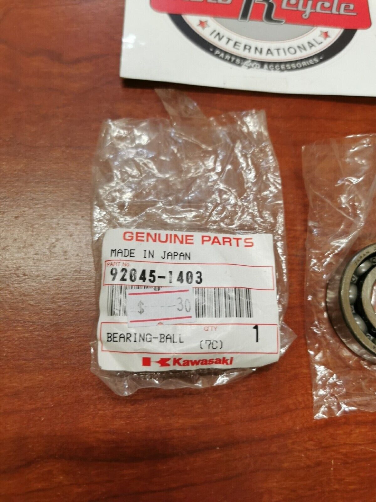 NOS Kawasaki KVF650 KSV700 KVF750 BALL BEARING 92045-1403 K26