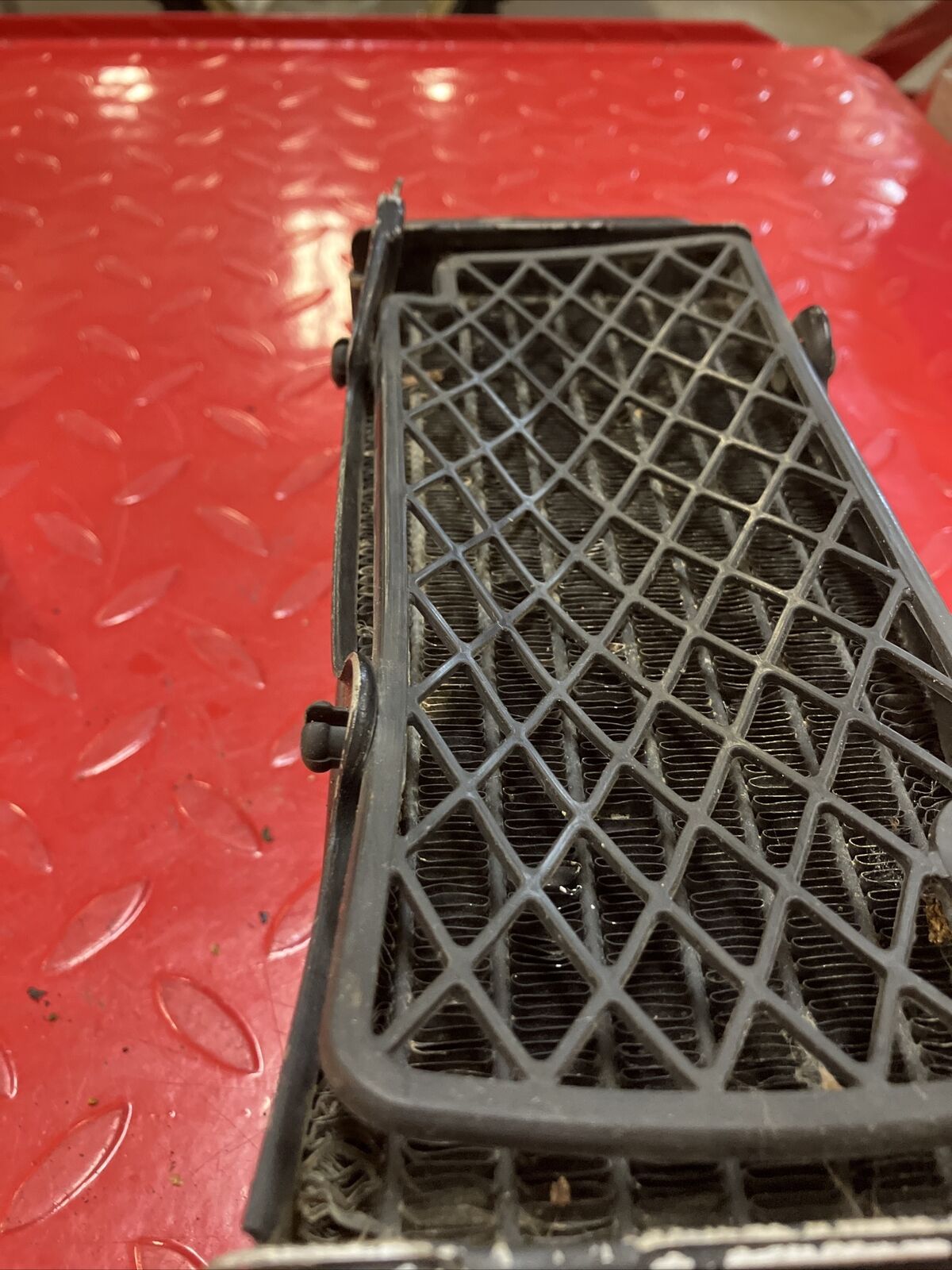 Honda CR80R 1984 radiator and grille guard 19010-GC4-731